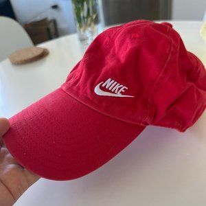 Red Nike Baseball Cap